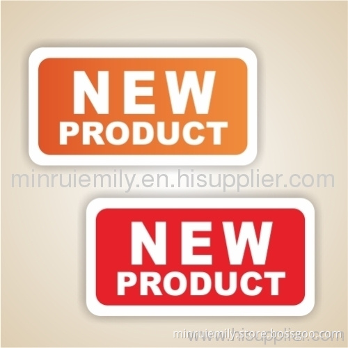 Custom Variety Promotion Stickers, New